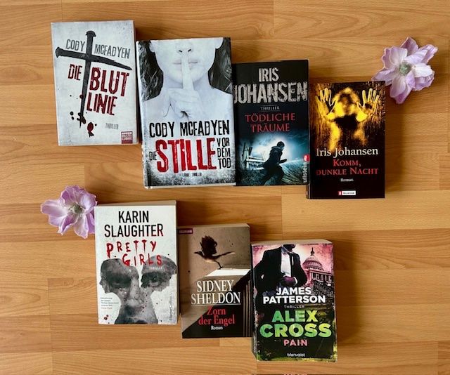 Bücher: Cody Mcfadyen, Iris Johansen, Karin Slaughter,Sidney Sheldon – Neu (gemäss Beschreibung) aus Bern von Denzel8