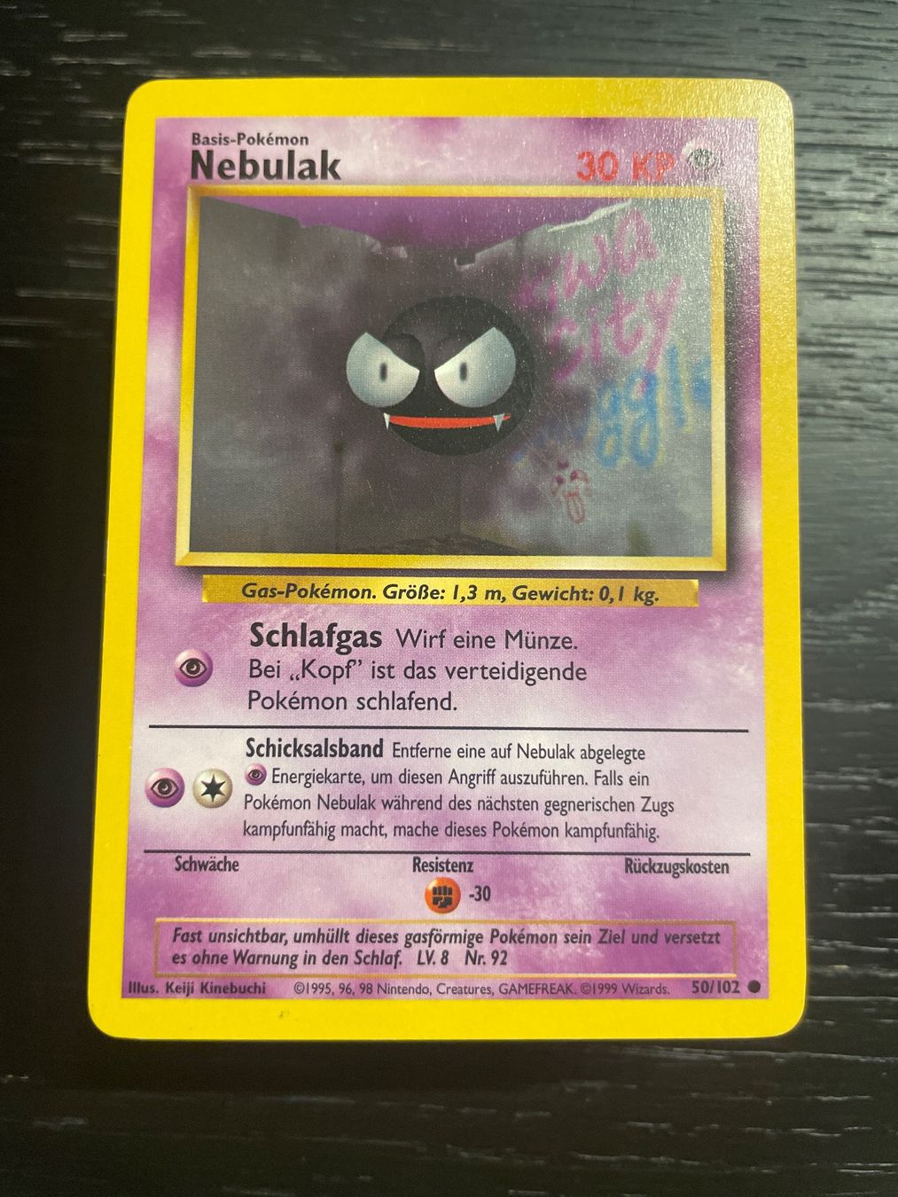 Pokémon Carte collezionabili: Pokemon Nebulak base set 50/102 DE – Usato da Hugelshofen venduto da Suimosa
