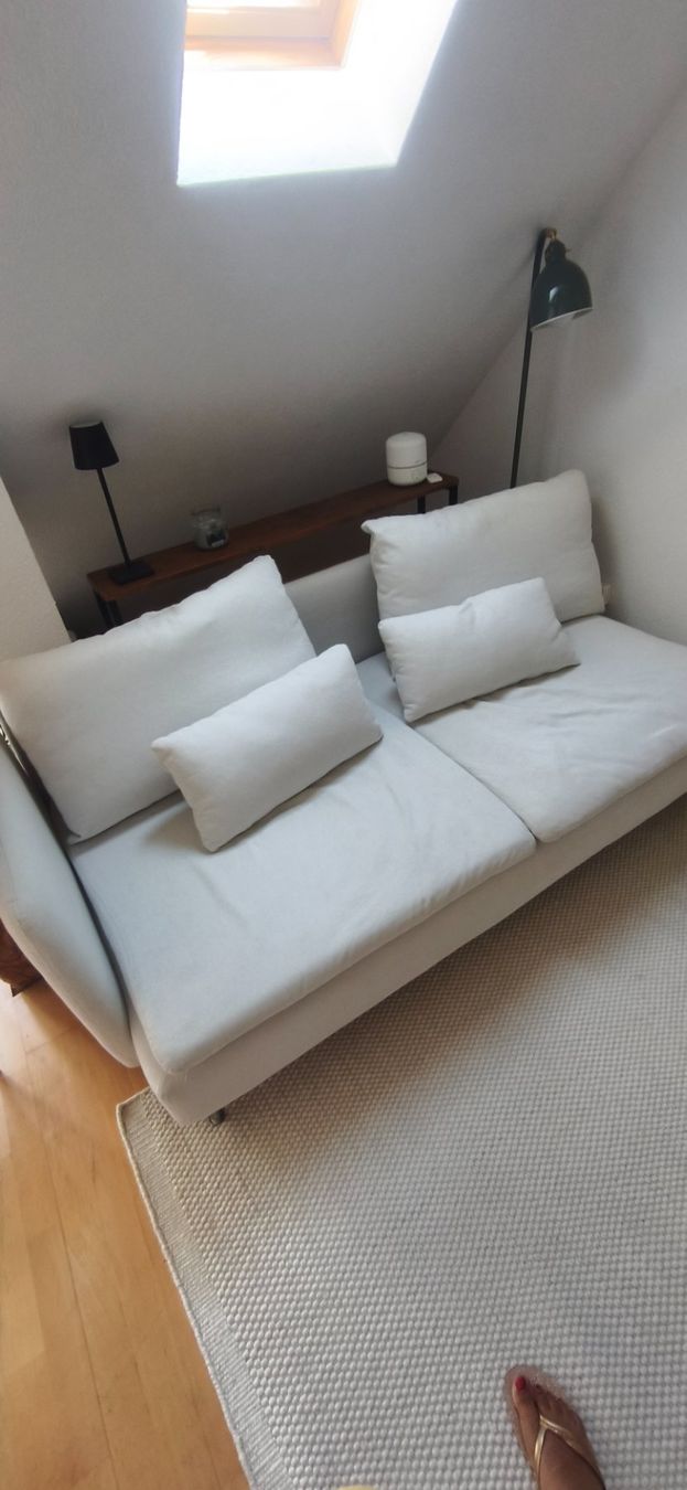 Ikea Sofas: IKEA SÖDERHAMN Sofa | in hellgrau – D'occasion à Schaffhausen par wanno 1
