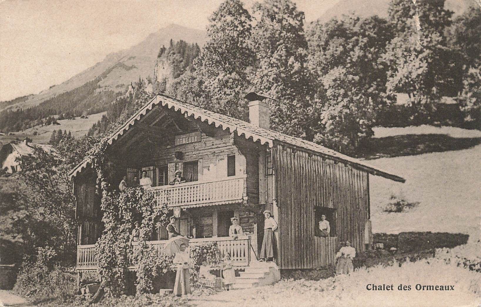 Cartoline postali: Chalet des ormeaux ( Morges ) – Usato da Biasca venduto da Blenio71