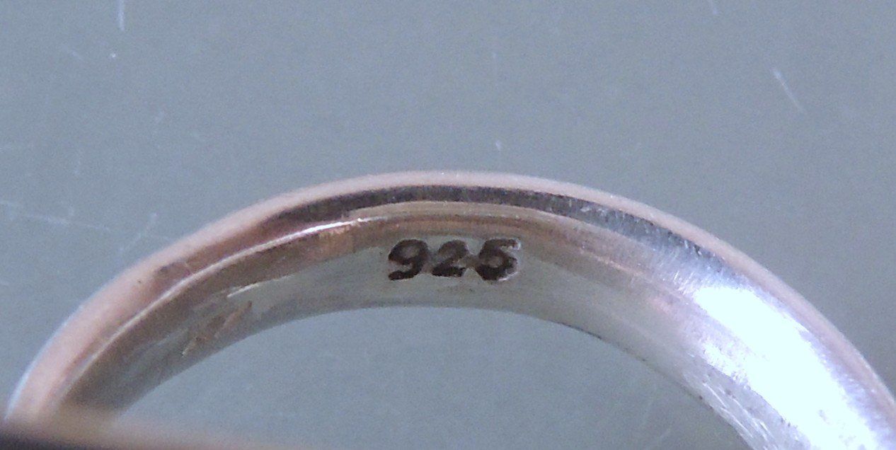 Ringe: Perlmutt Silber 925 Fingerring – Gebraucht aus Waldenburg von schaller707 5
