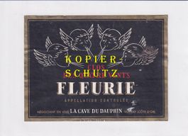 Etikette - Fleurie "Clos des quatre vents" /bd