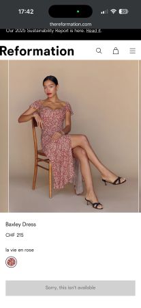 BLUMIGES MAXIKLEID/ Dress - REFORMATION