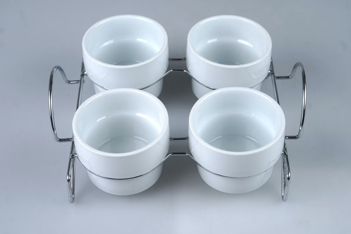 Set di piatti: 4-teiliges Saucen- oder Ramequin-Set – Usato da Rüti ZH venduto da Restwert_Rueti_ZH 1