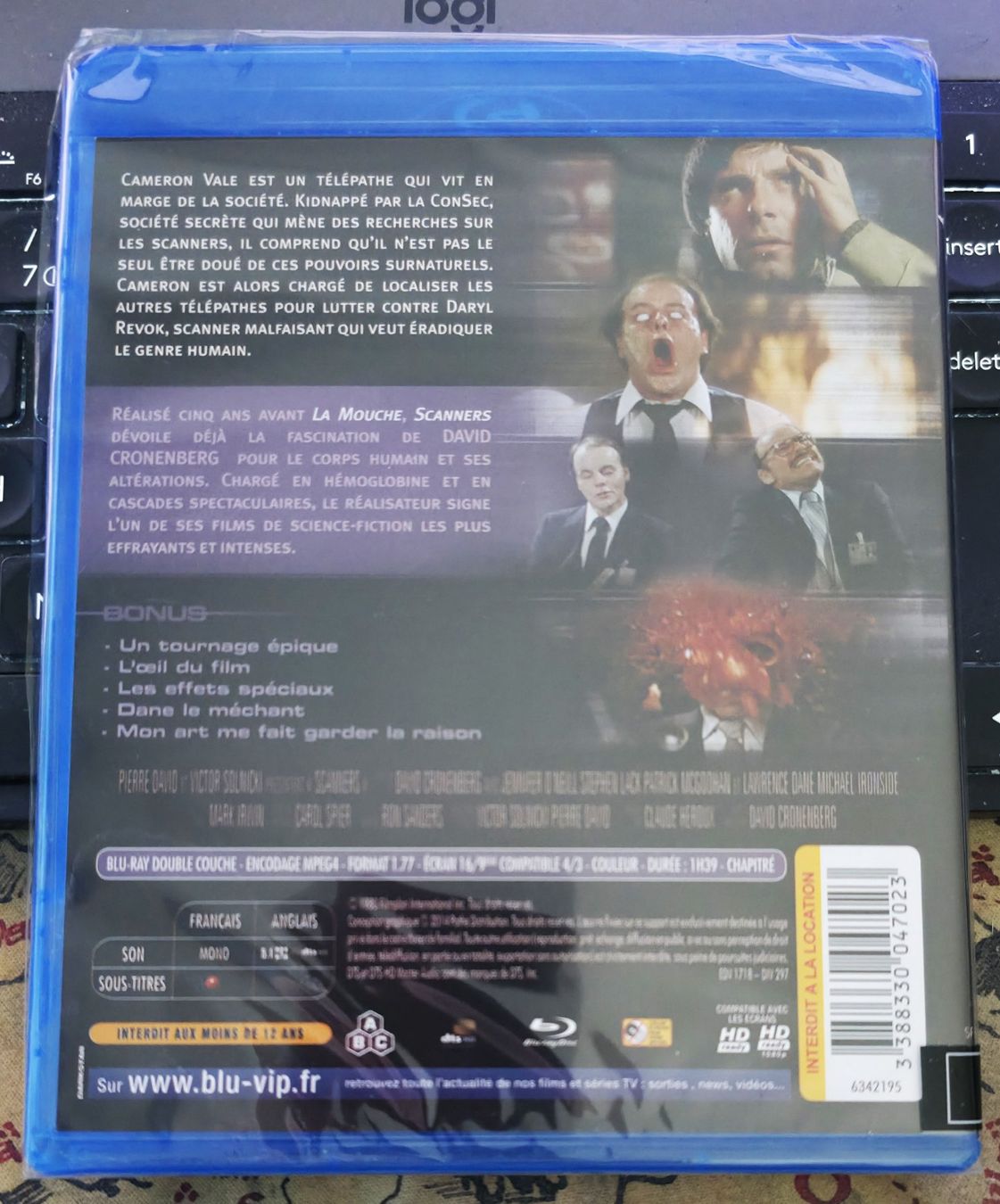 Tutti i DVDs: Scanners (1981) - Blu-ray – Nuovo e nell'imballaggio originale da Semsales venduto da __Florian__ 2