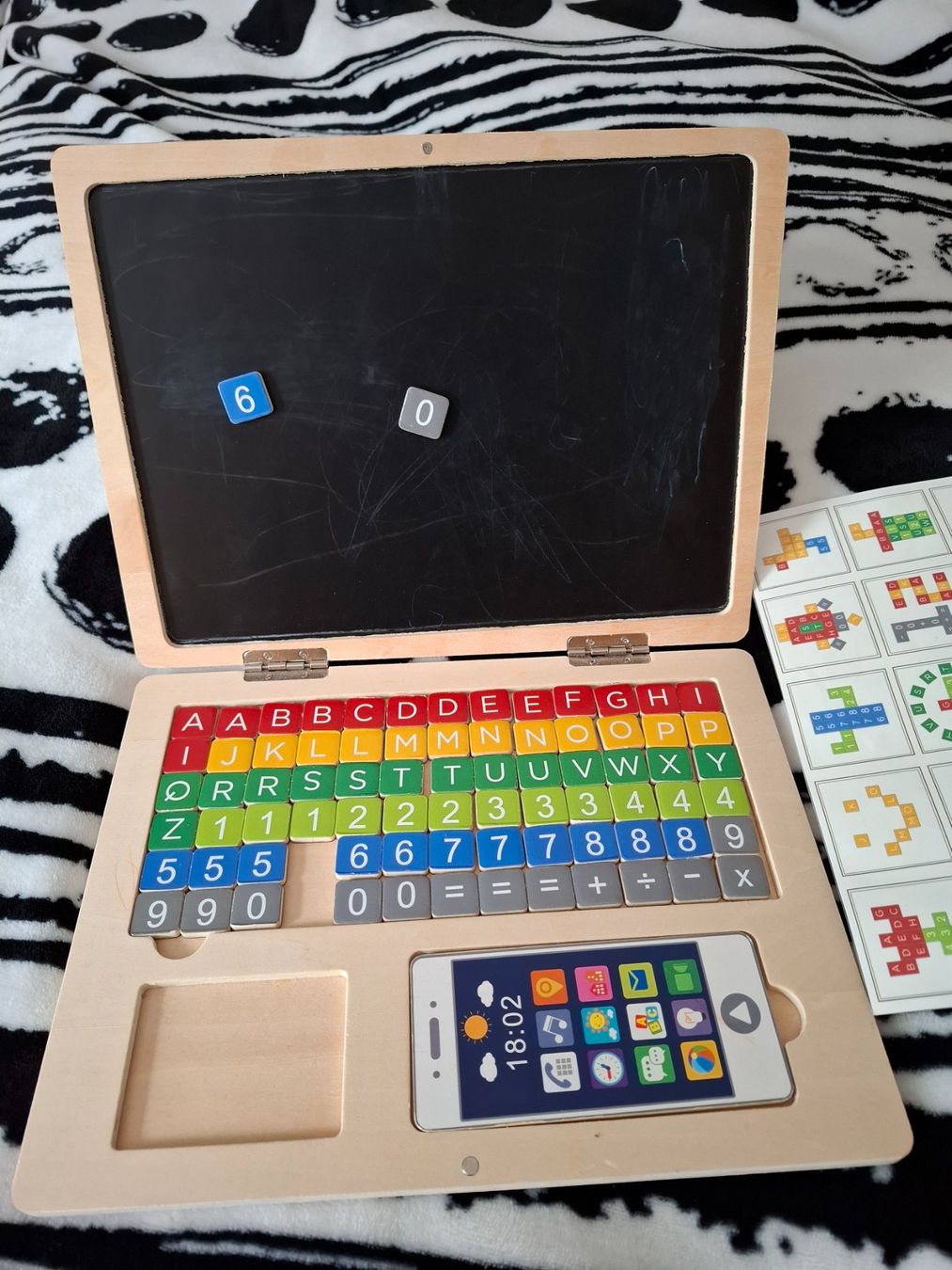 Puzzle: Holzpuzzle und Holzlaptop – Usato da Oberurnen venduto da rotty80 1