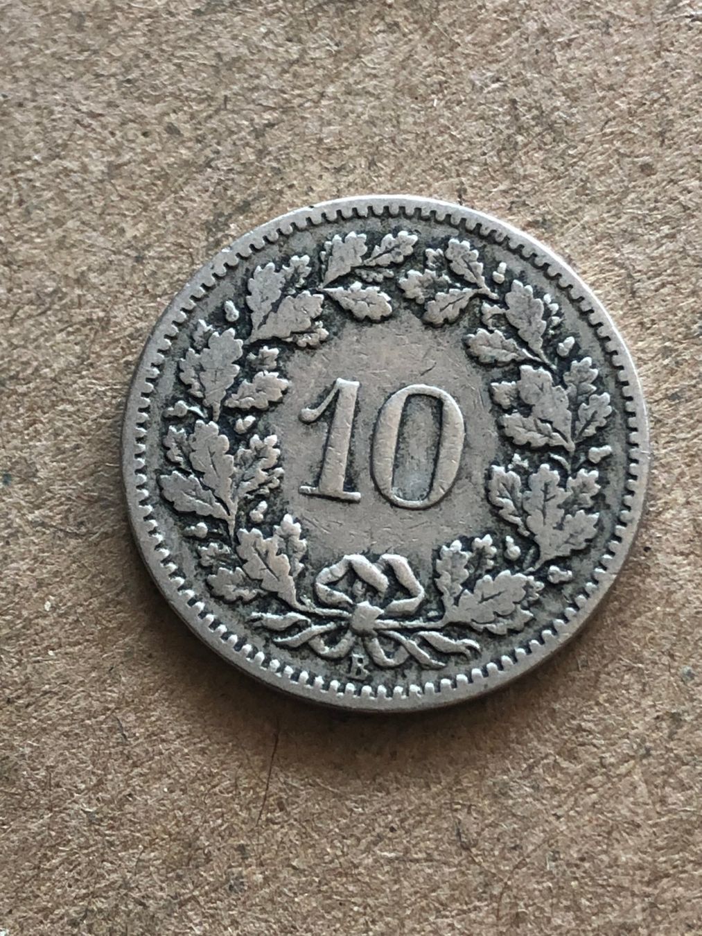 Toutes les monnaies: 10 Rp. 1901 – D'occasion à Schötz par Odpa 1