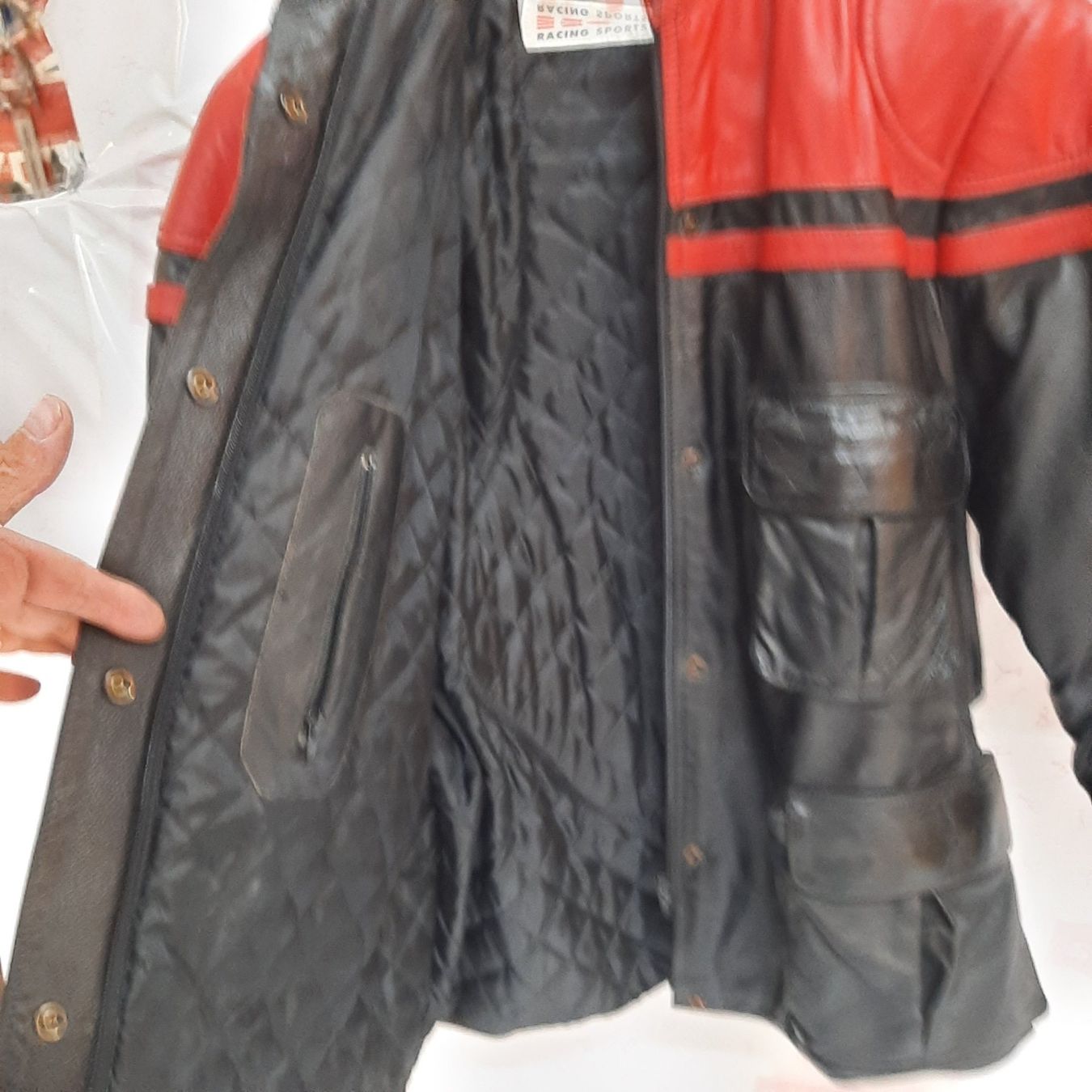 Jacken: Retro RSW Racing Lederjacke, Grösse 52 – Gebraucht aus Sulgen von triton01 3