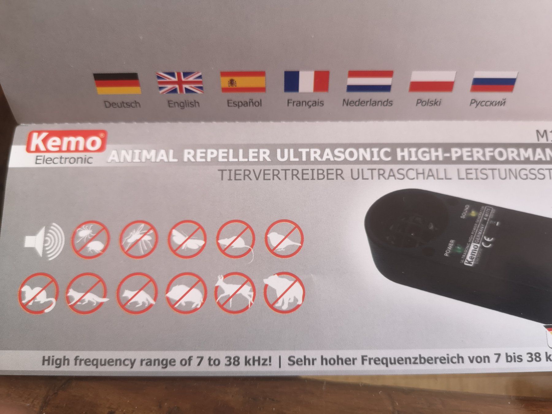 Spine: Repulsif animal ultrasonique, 3 pieces – Usato da Biel/Bienne venduto da Milly13 4