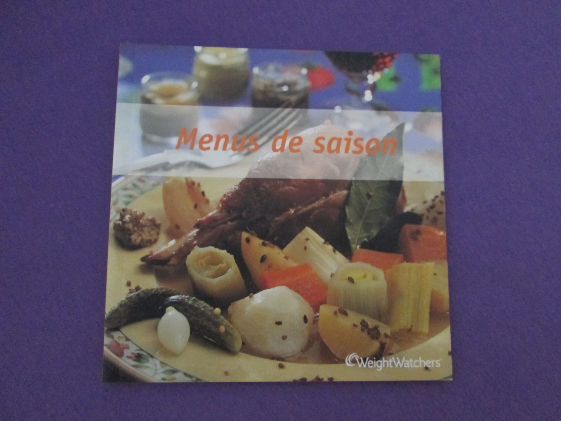 Bücher: WeightWatchers - Menus de saison – Gebraucht aus Neuchâtel von Dualseele