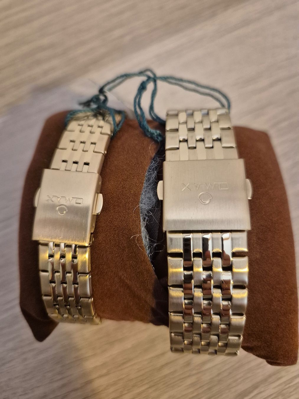 Uhren: OMAX Partneruhrenset gold / grün – Neu und originalverpackt aus Zürich von zah_967f 3