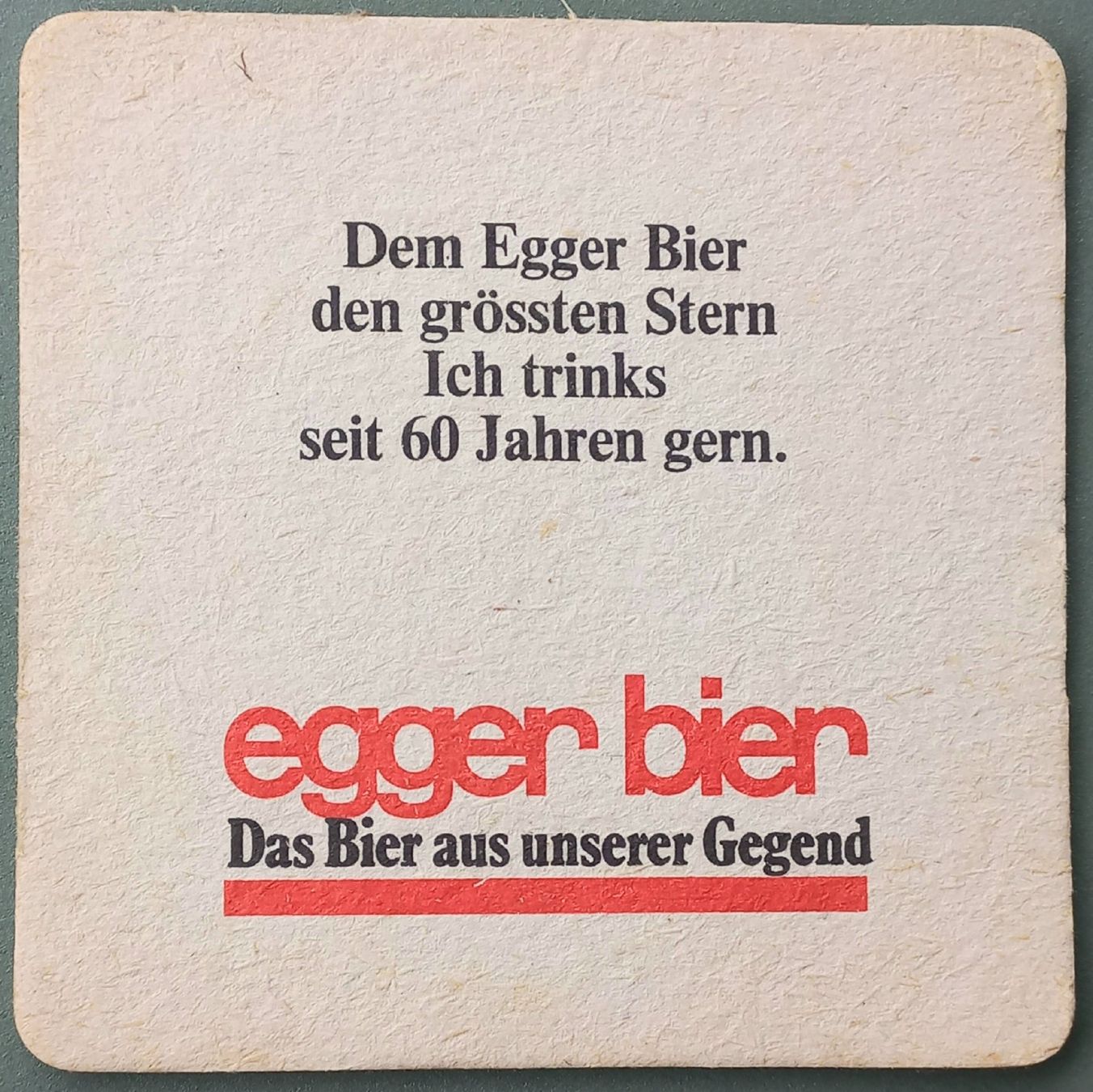 Sottobicchieri: Bierdeckel - Egger - CH – Usato da Niederuzwil venduto da lubimaja 1