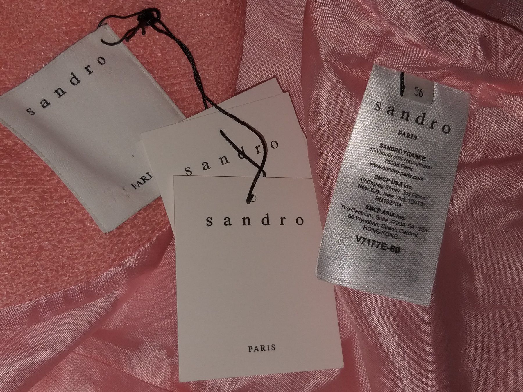 Sandro Jacken: Blazer SANDRO     Taille/Grosse 36     Neuf/Neu – Neu und originalverpackt aus Cossonay-ville von Super-Price-Quality 8