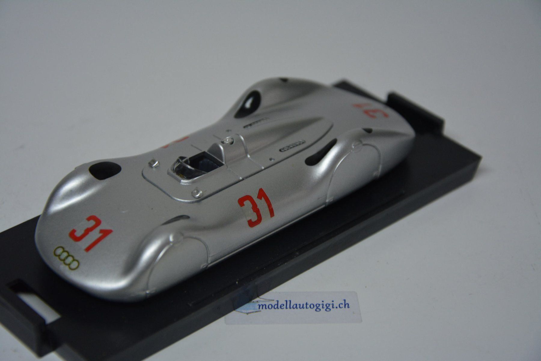 Audi Modellautos: Auto Union Tipo C Streamline #31 1937 ,  Brumm , 1:43 – Neu und originalverpackt aus Goldach von Feivel9 3