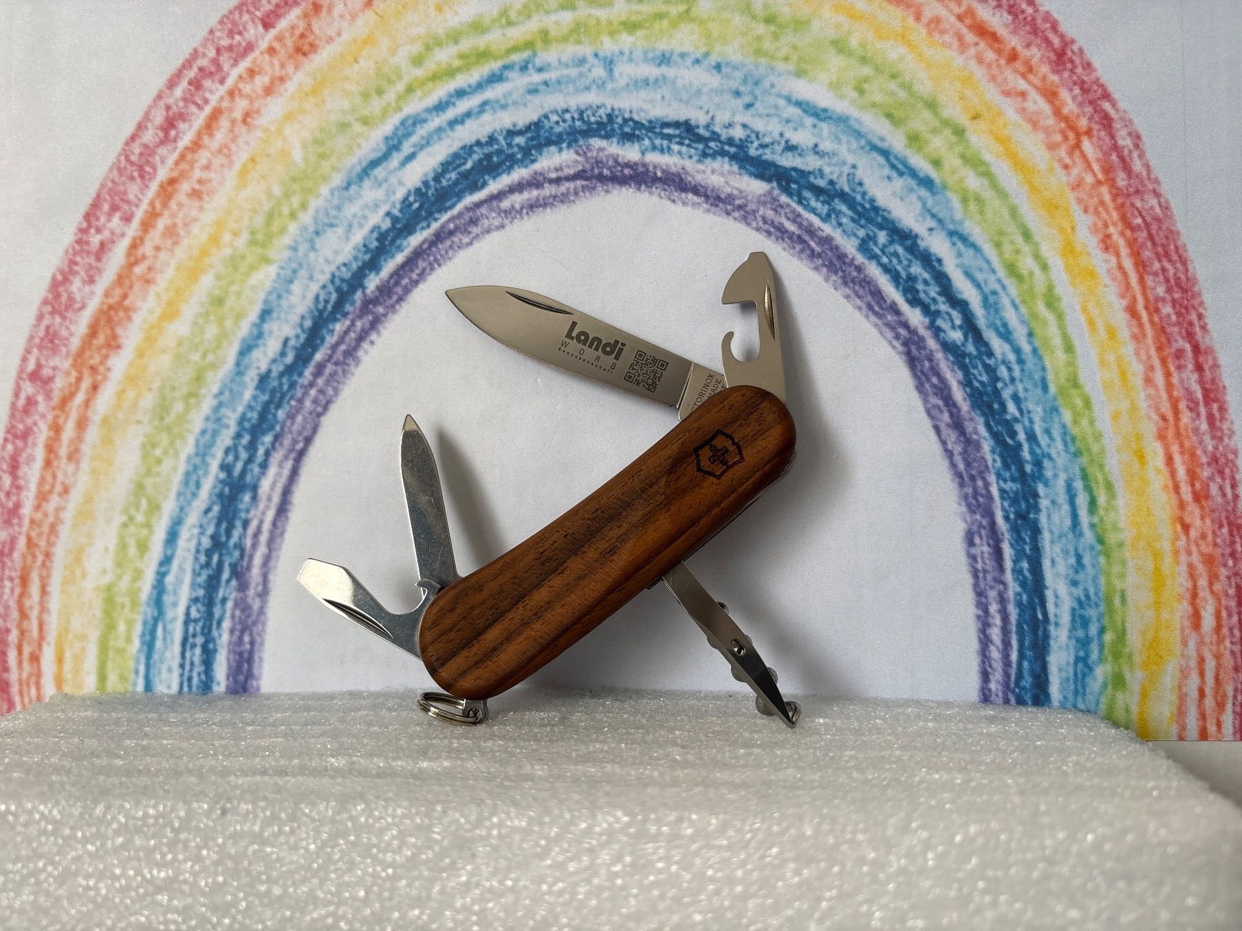 Victorinox Taschenmesser: VICTORINOX - Evolution 10 Wood - Sackmesser - Landi WORB – Gebraucht aus Andwil SG von Rainboli 2