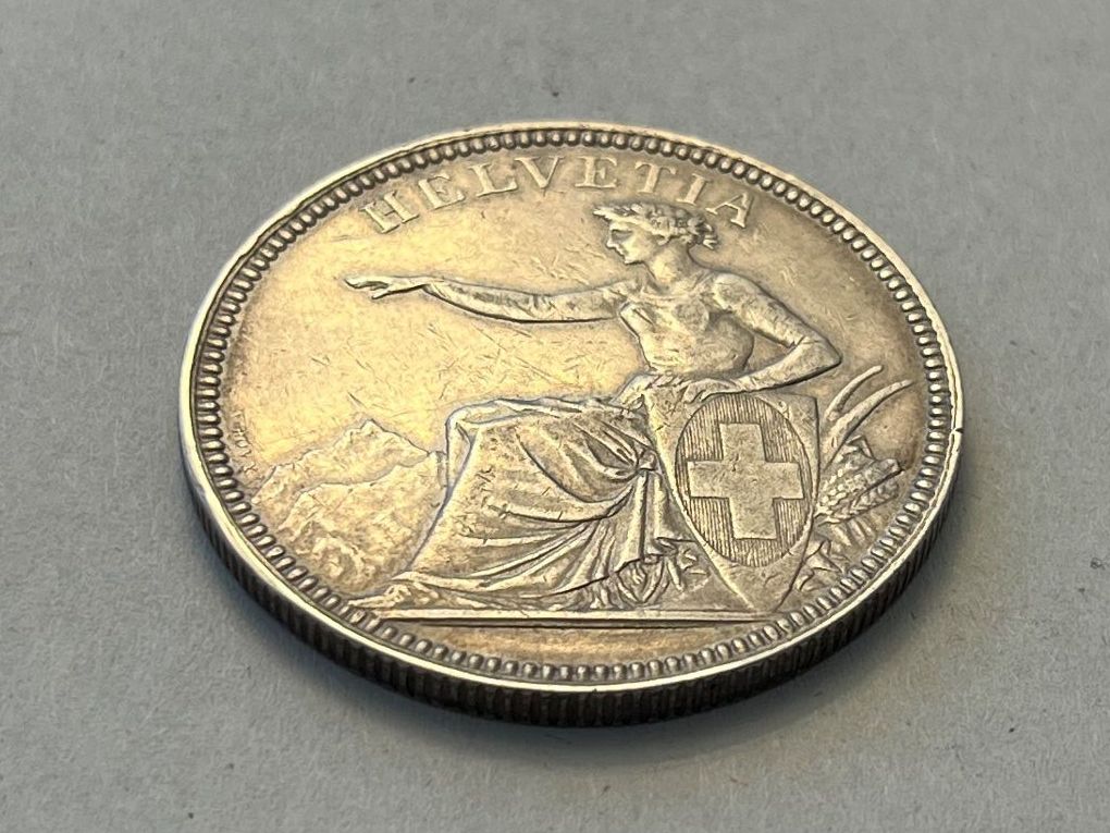 Toutes les monnaies: 5 Franken 1874 B. – D'occasion à Tägerwilen par Beata1sager 1