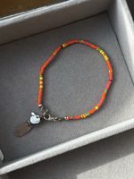 Farbenfrohes Silberarmband mit Perlen (Silber 925)