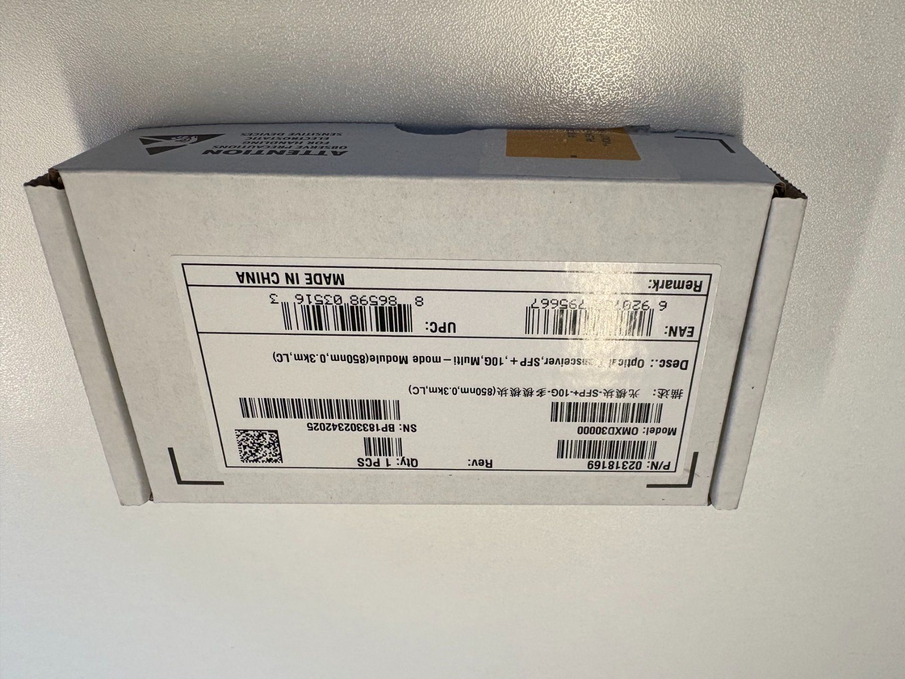 Huawei Unità & Adattatore: Huawei SFP+ 10G Transceiver OMXD30000 – Usato da Langnau am Albis venduto da IhreIT 2