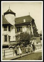 AK Basel in alten Ansichten Die alte Engelsburg vor 1873