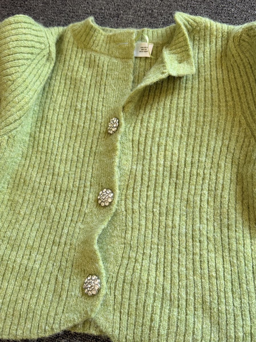 Mango Giacche: Mango cardigan femme taille S vert clair – Nuovo (secondo la descrizione) da Bulle venduto da LeMoleson 5