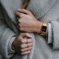 Uhr Grace Gold Black Steel