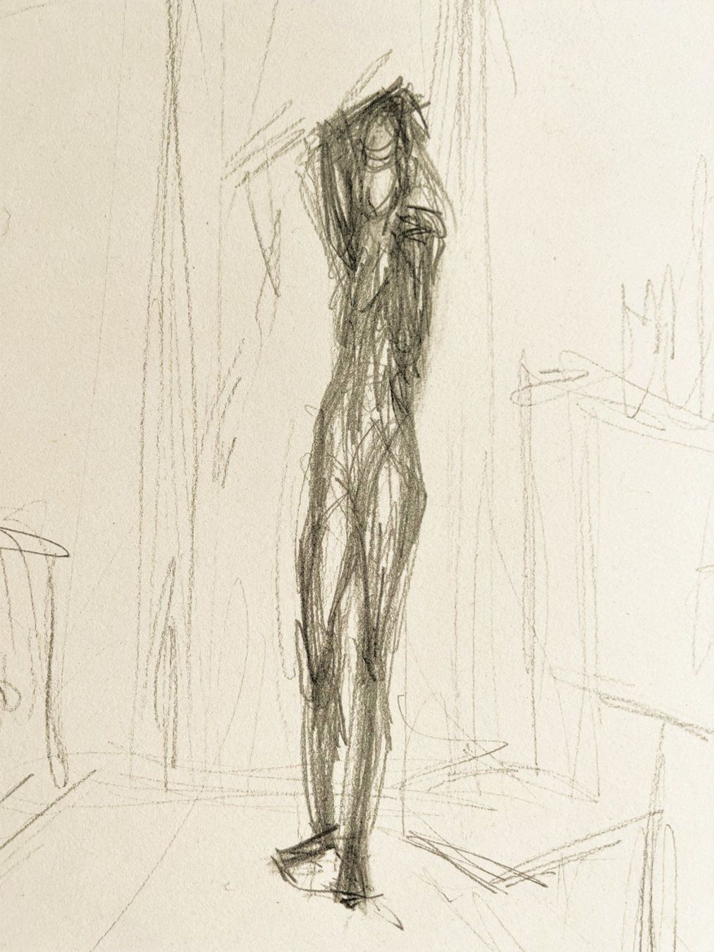 Grafiken & Lithographien: Alberto Giacometti, Vintage Lithographie – Gebraucht aus Ponte Tresa von 11GalleriaAlterEgo11 7