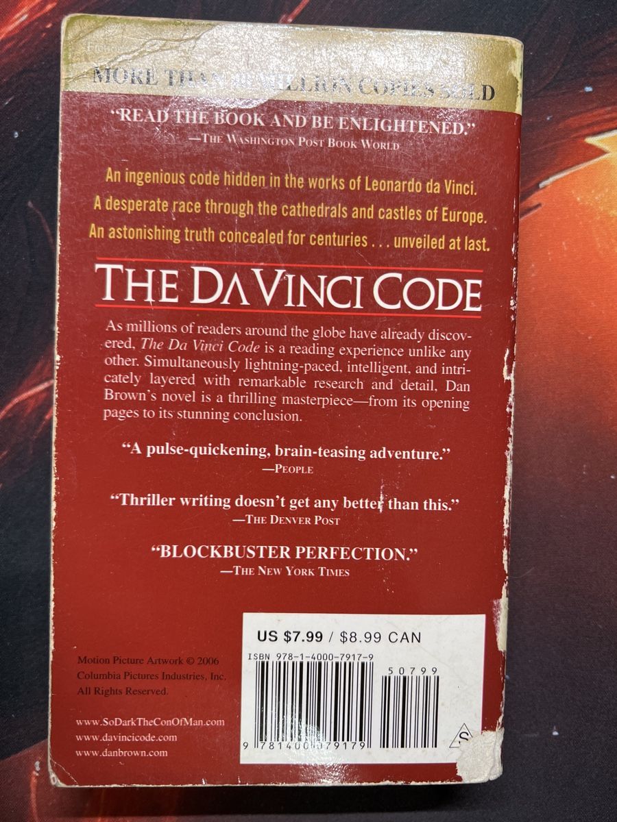 Libri: Da Vinci Code - Dan Brown - Roman à suspense – Usato da Genève venduto da PoissonBlue 1
