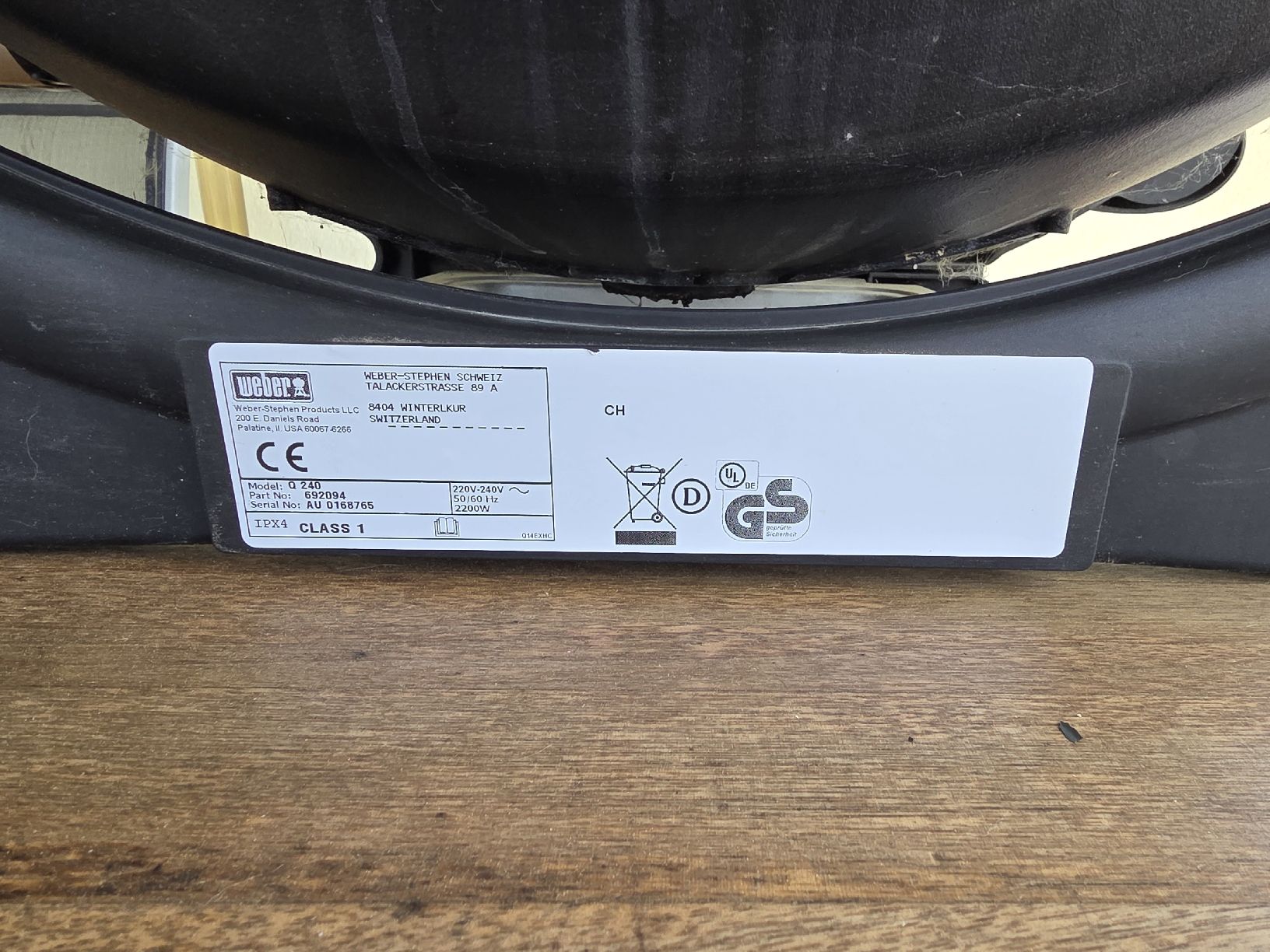 Griglie: Elektrogrill Weber – Usato da Hausen AG venduto da Monchhichi01 2