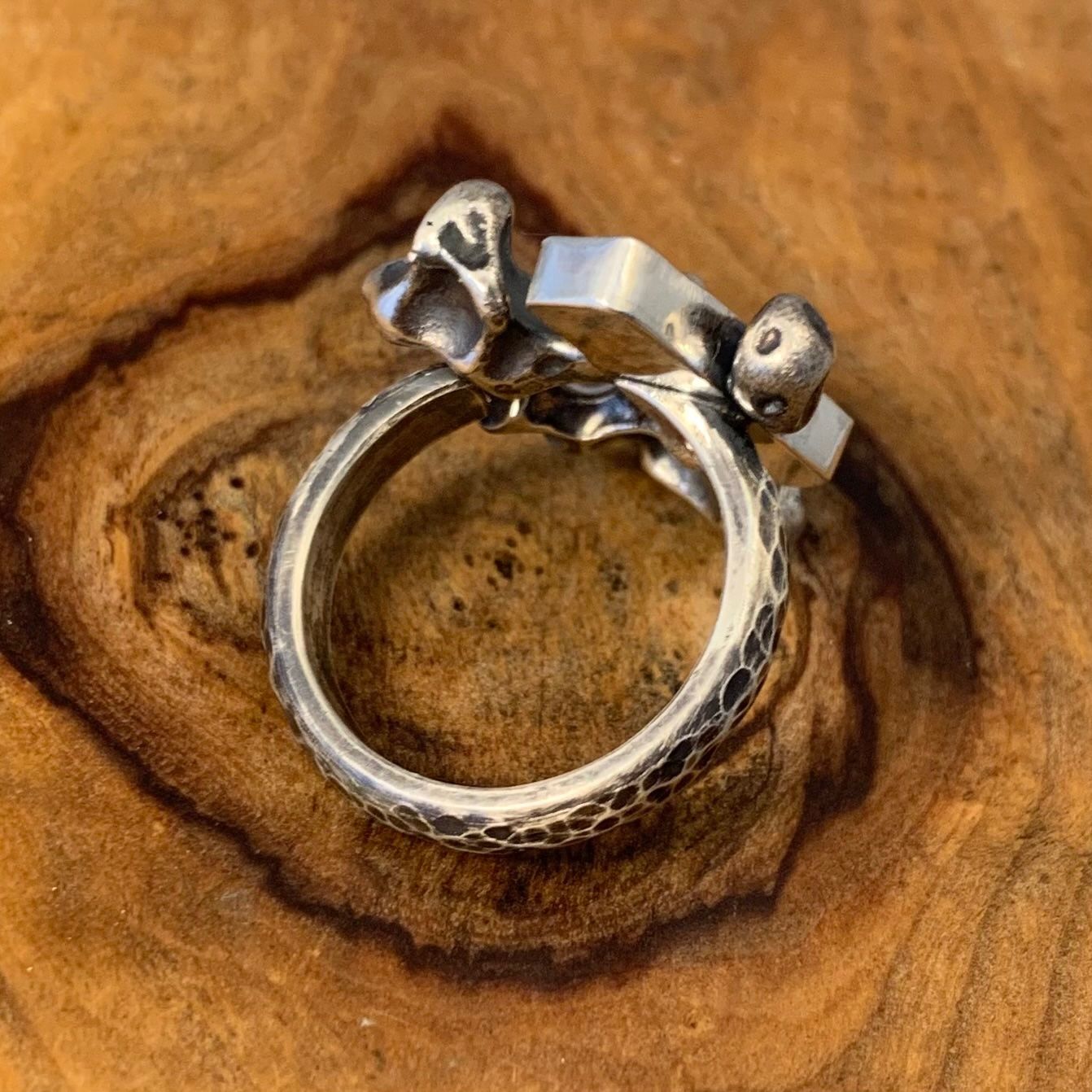 Bagues: Silberring Koralle mit Opal Gr.62 – Neuf (Voir description) à Thun par Svonskj 5