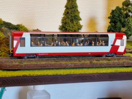 BEMO Glacier Express Wagen HO