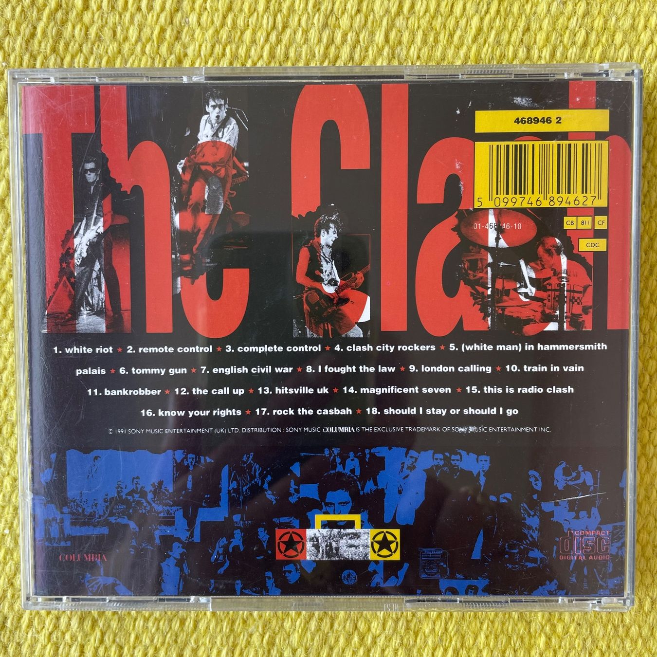 CD: THE CLASH-THE SINGLES – Usato da Rorschacherberg venduto da CD-Roli 1