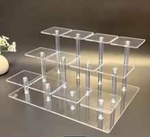 Acryl-Displayständer für Dekorationen selber zusammen setzen