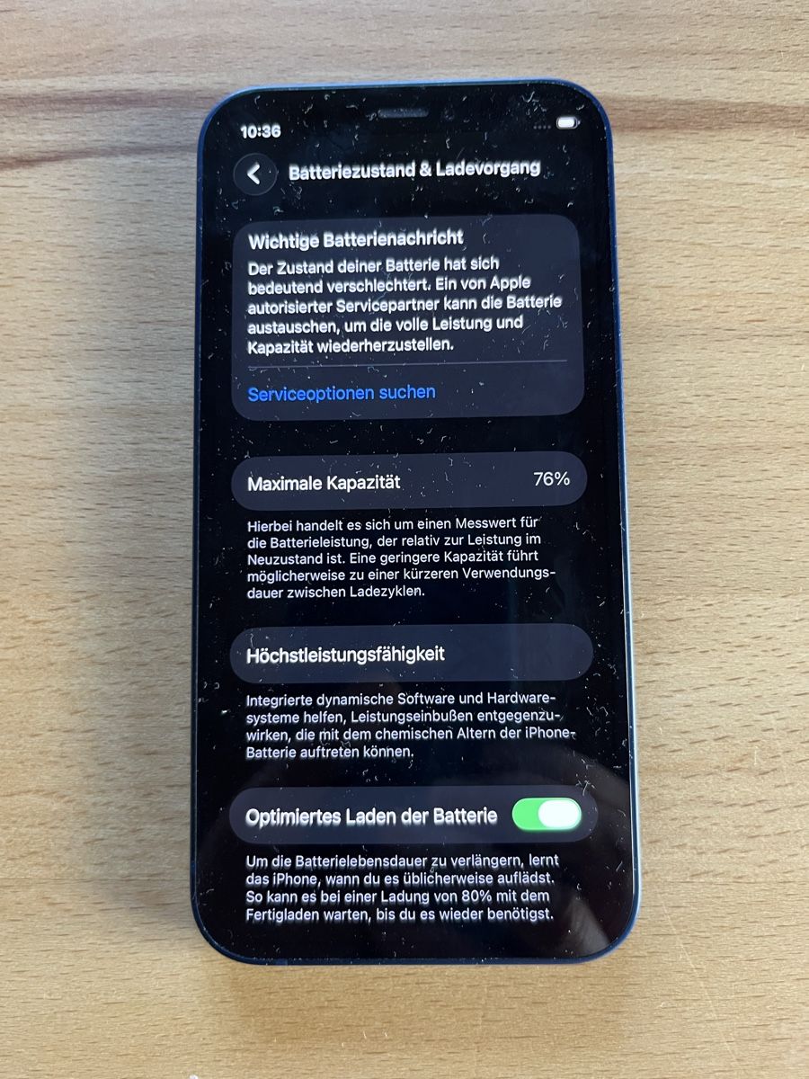 Apple Handys / Smartphones: iPhone 12 Mini, 64GB, Blau – Gebraucht aus Winterthur von sonnentag01 4