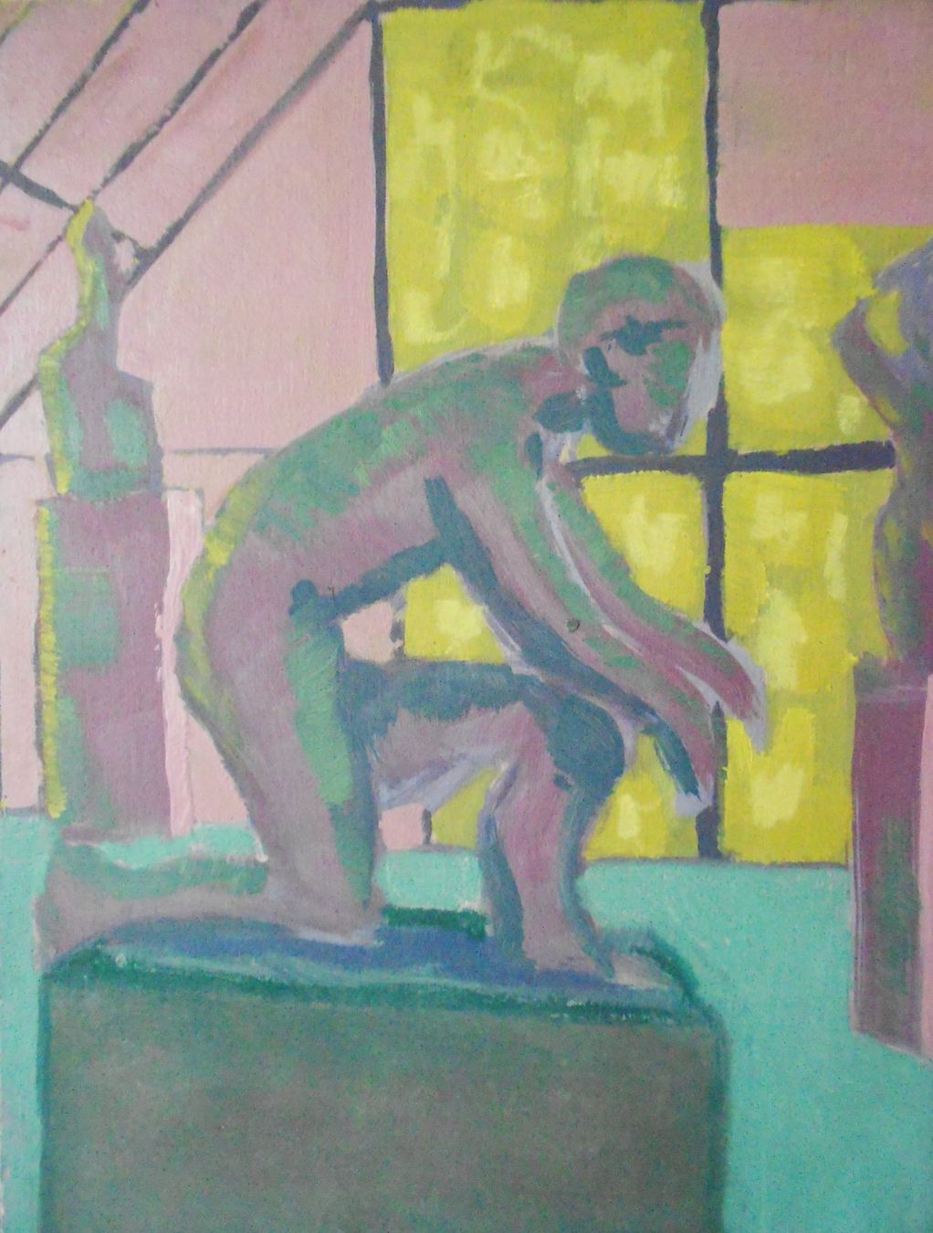 Gemälde: ANONYM Expressionismus ca.1940 Oel auf Malkarton – Gebraucht aus Dübendorf von ArtExpression 1