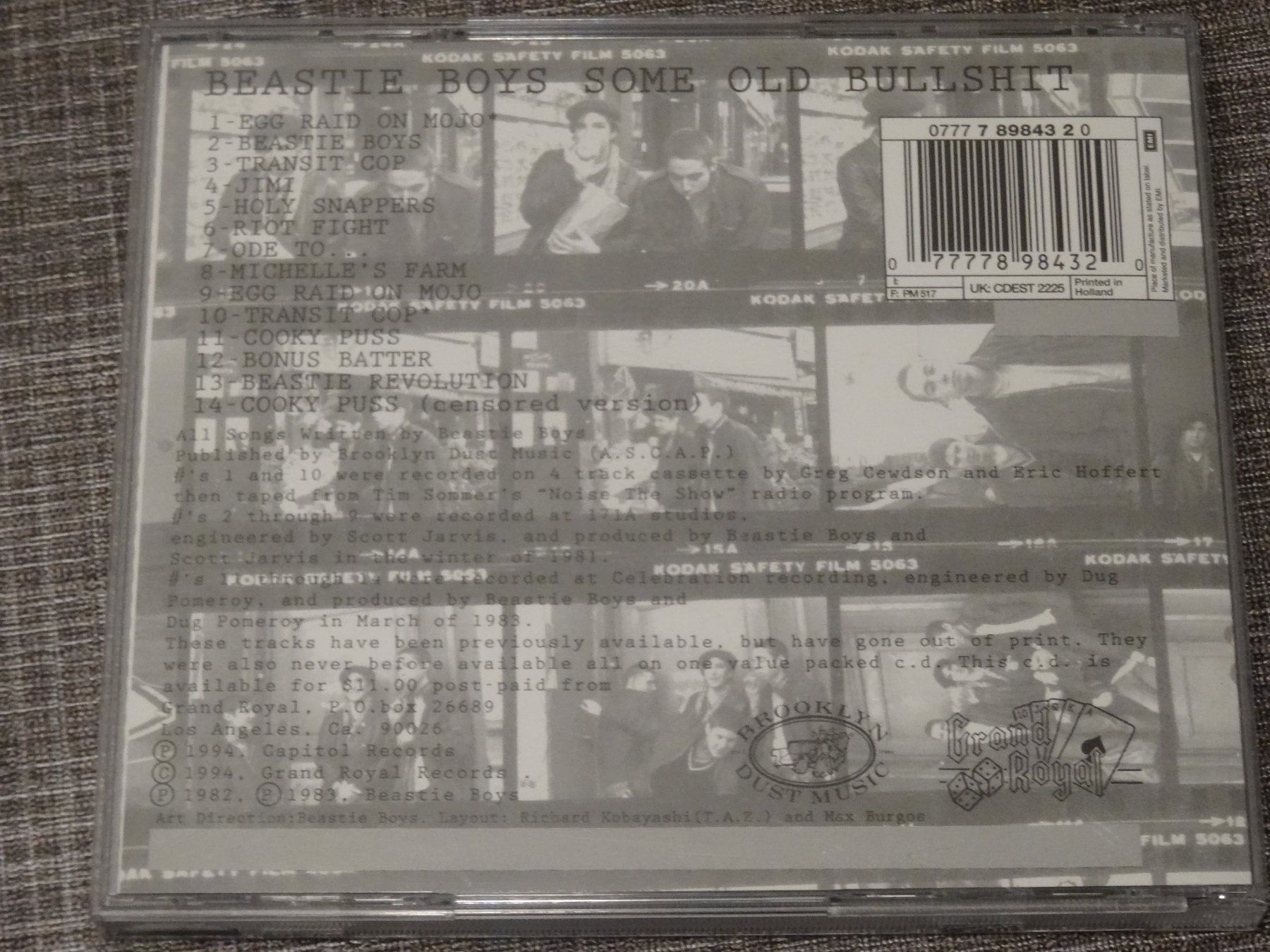 CD: Beastie Boys - Some Old Bullshit CD – Usato da Olten venduto da Disc-Ausverkauf 1