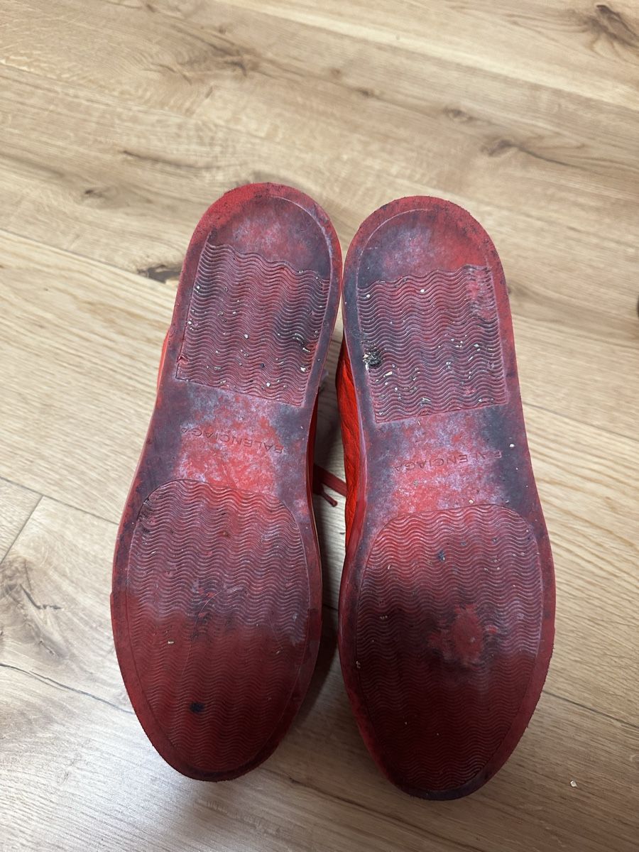 Balenciaga Herrenschuhe: Balenciaga Arena High 43 Rot – Gebraucht aus Kreuzlingen von 927572 6
