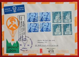 HOCHALPEN BALLON MÜRREN PESTALOZZI CHIASSO INTERLAKEN 1970