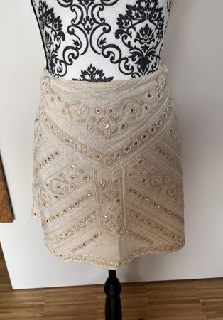 ZARA / Rock / Minirock / bestickt / Hippie / Boho / L