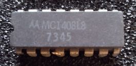 Motorola MC1408L8 Digital-Analog-Wandler 8 Bit