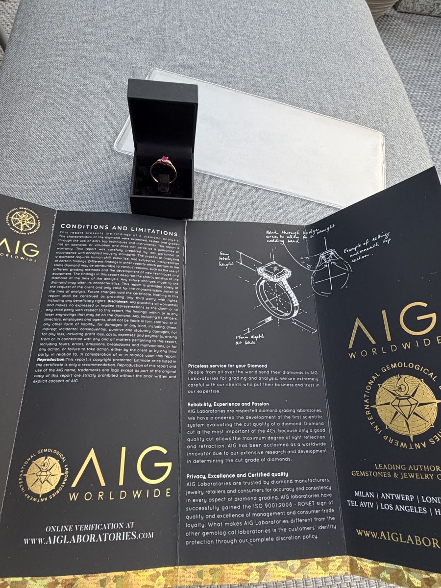 Anelli: Diamond Rosé Goldring ungetragen – Nuovo e nell'imballaggio originale da Basel venduto da cor_5y8l 6