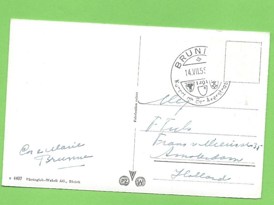 Cartoline postali: Brunnen am Vierwaldstättersee – Usato da Zürich venduto da t24_de 1