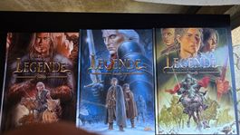 Lot de 3 BD Legende