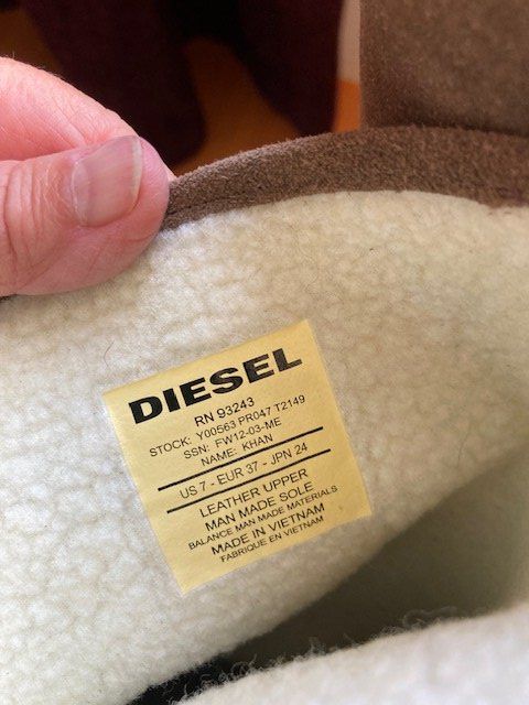 Diesel Damenschuhe: Neue Wildlederstiefel Diesel – Neu (gemäss Beschreibung) aus Malters von Boxer18 5