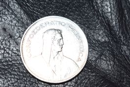 Pièce 5 Francs très rare en argent Année 1952