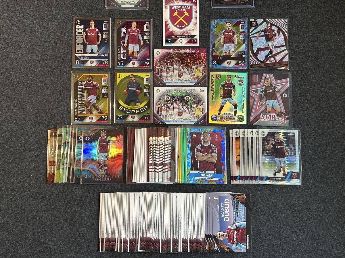 Topps Carte collezionabili: WESTHAM UNITED SAMMLUNG – Nuovo (secondo la descrizione) da Binz venduto da Cediboy 2