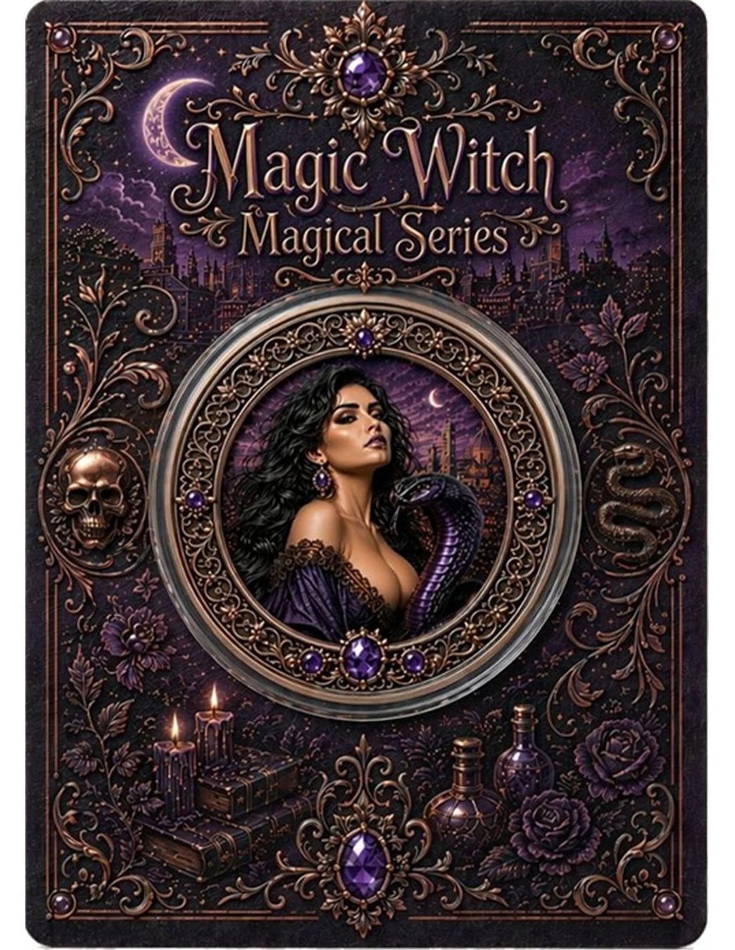 Tutti le monete: 1 OZ Kupfermünze Magic Witch – Nuovo e nell'imballaggio originale da Diepoldsau venduto da Unique-Coins