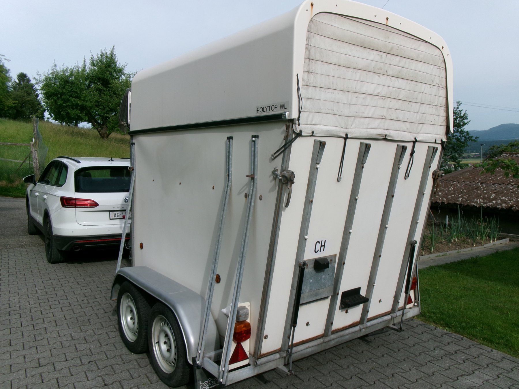 Anhänger: 2er Pferdeanhänger ab MFK – Gebraucht aus Muhen von Bschaf 2