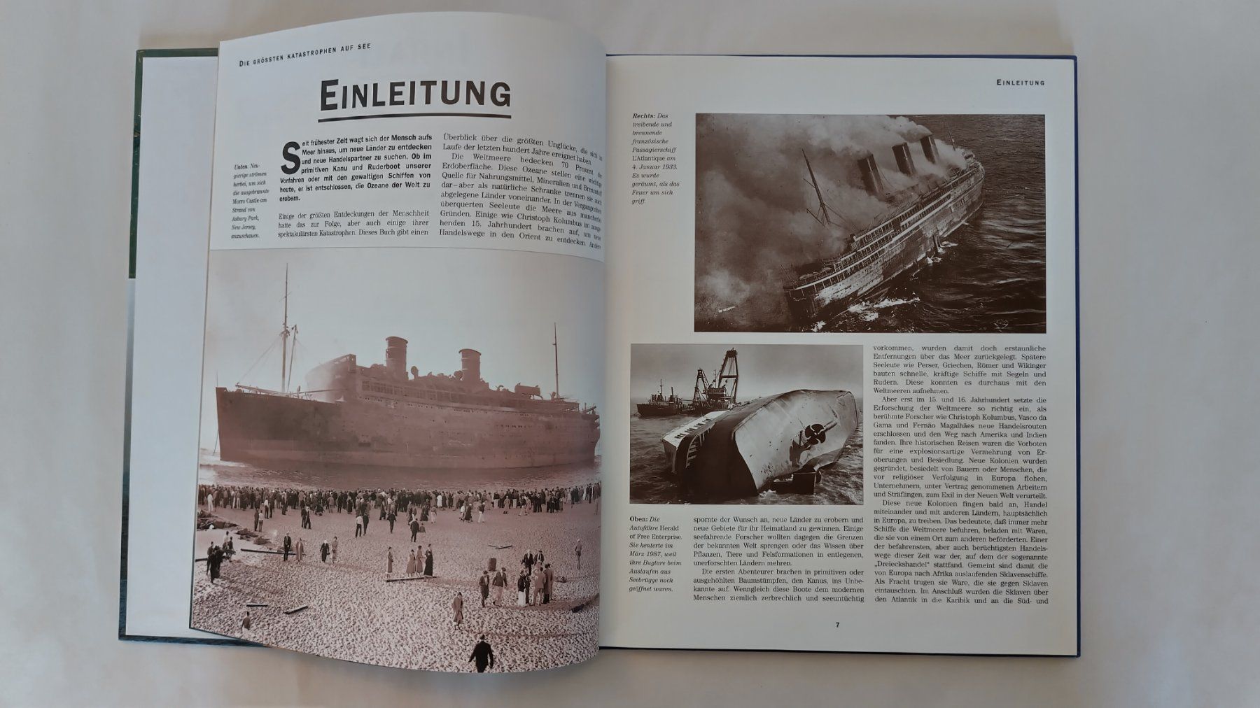Libri: Schiffe Buch 1998 / Die grössten Katastrophen auf See – Usato da Bellach venduto da JingleJerry 4