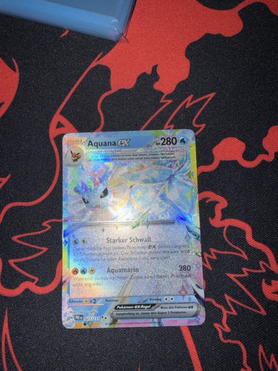 Pokémon Sammelbilder & Trading cards: Aquana ex de – Neu (gemäss Beschreibung) aus Basel von ari_s727