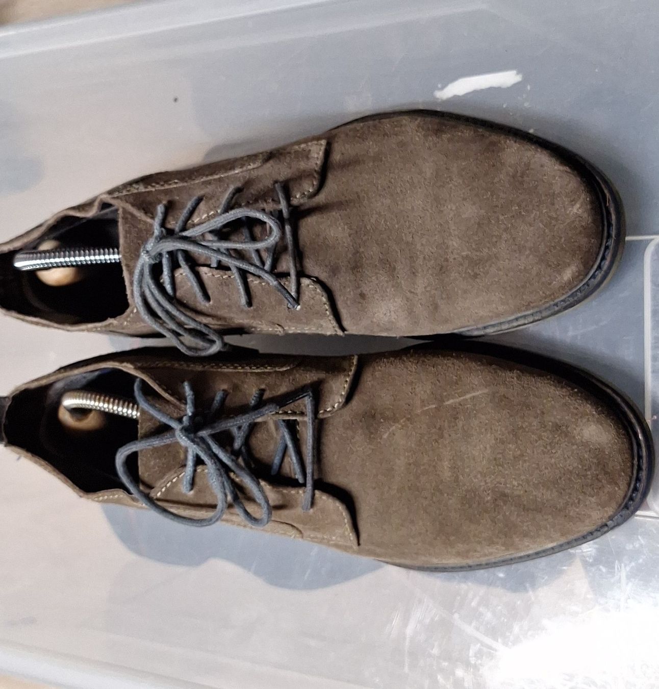 Bugatti Scarpe da uomo: Herren Halbschuhe Wildleder braun  – Usato da Diessenhofen venduto da str_p57p